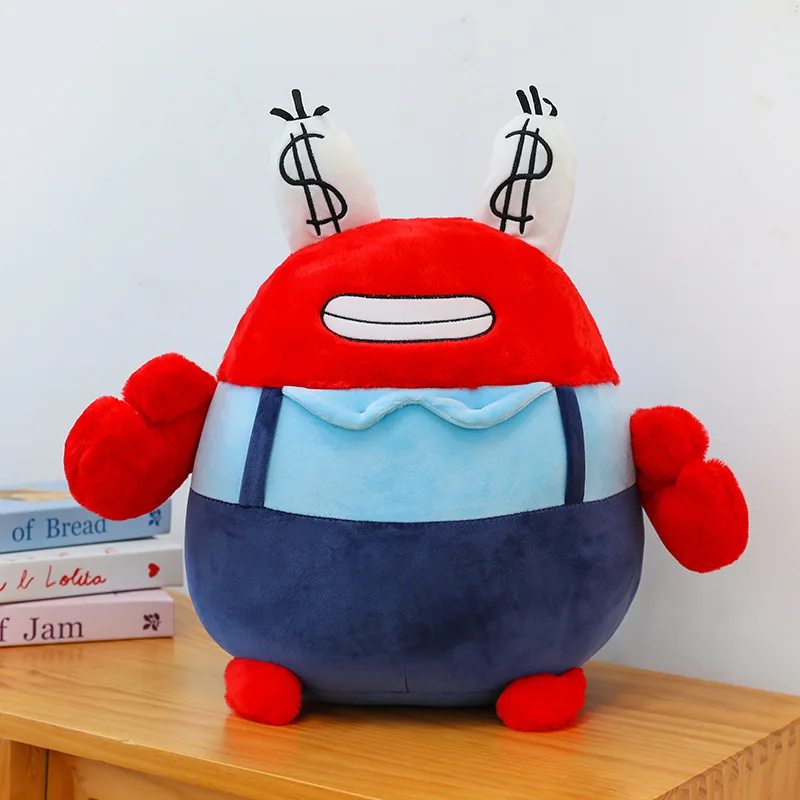 Cute Sponge Bob SquarePants Doll and Pai Daxing Doll Small Snail Plush Large Bed Pillow Doll