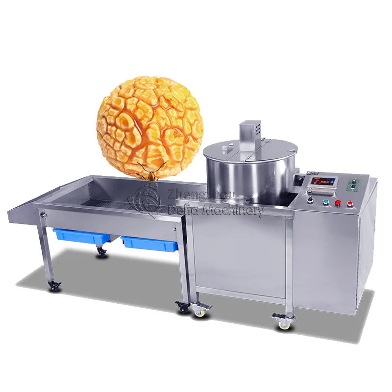 Electromagnetic Heating kettle corn popcorn popper / caramel popcorn machine