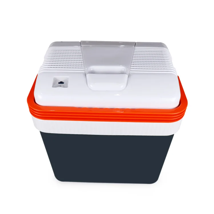 24L DC 12V AC 230v portable car cooler box koelbox camping mini fridge for food