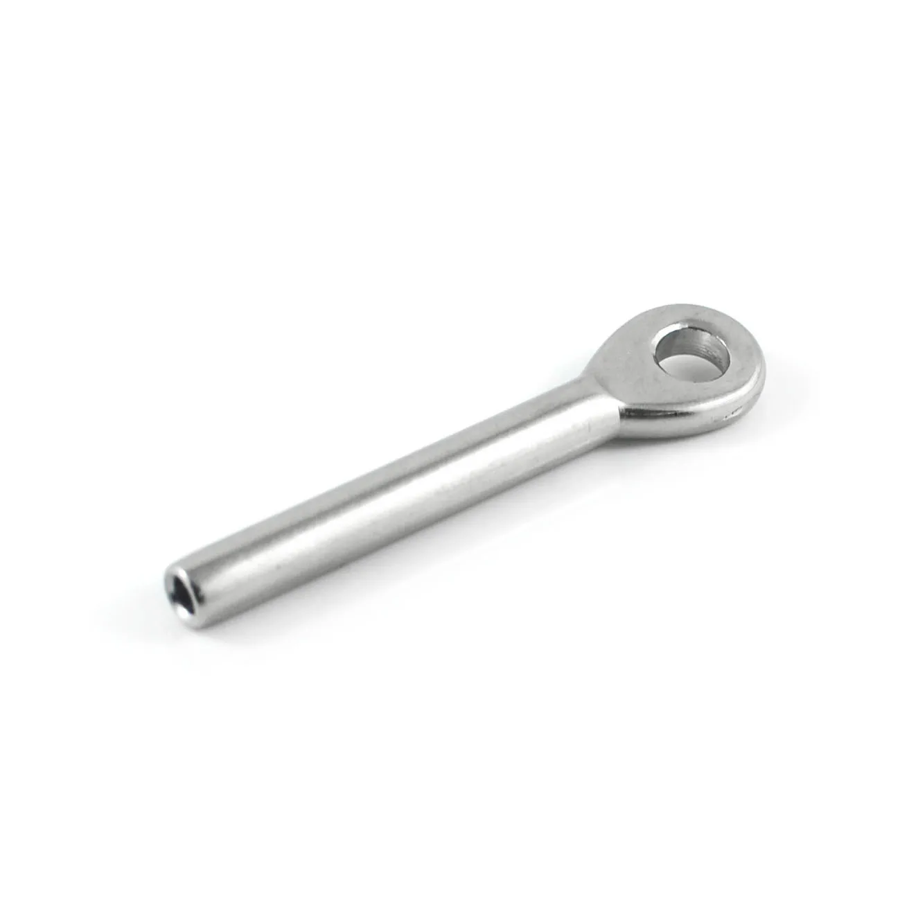 Stainless Steel Cable Railing Eye Terminal Swage Threaded Stud Cable Deck Railing