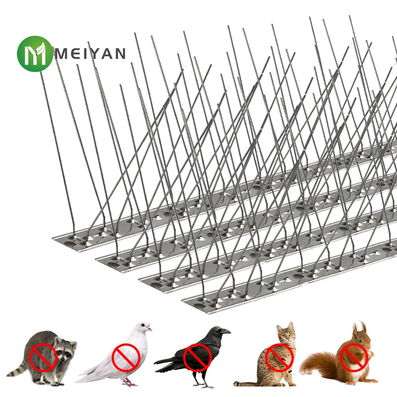 Stainless Steel Bird spike Anti climbing and Anti stealing 304 Stainless Steel Bird spike