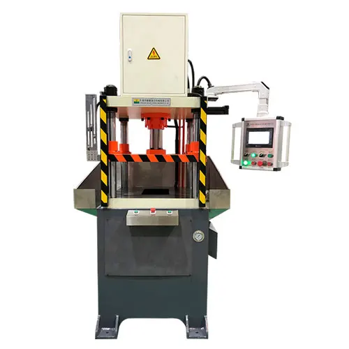 20 tons servo aluminum alloy cutting and forming press four-column fast and slow hydraulic punching machine