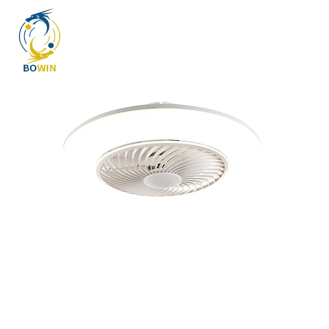 Led Ceiling Fan 500mm Bedroom Living Room Intelligent Remote Control Ceiling Fans 360 Degree Oscillation