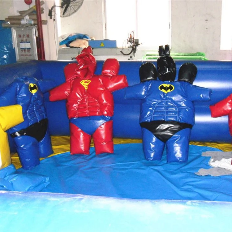 Winsun Factory price durable PVC sumo wrestling suit game fighting inflatable sumo wrestling suit for kids and adults