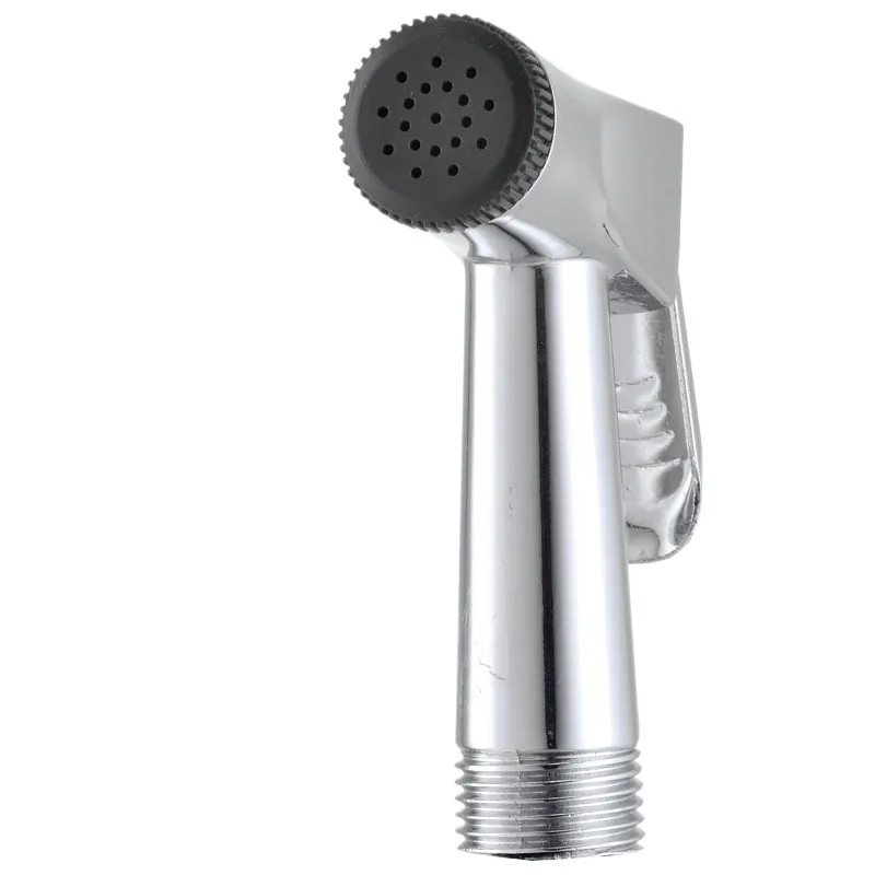 ABS Mixer Faucets Portable Shattaf Shower Chrome Silver Bidet Spray Handheld Self Cleaning Bidet Sprayer bathroom accessories