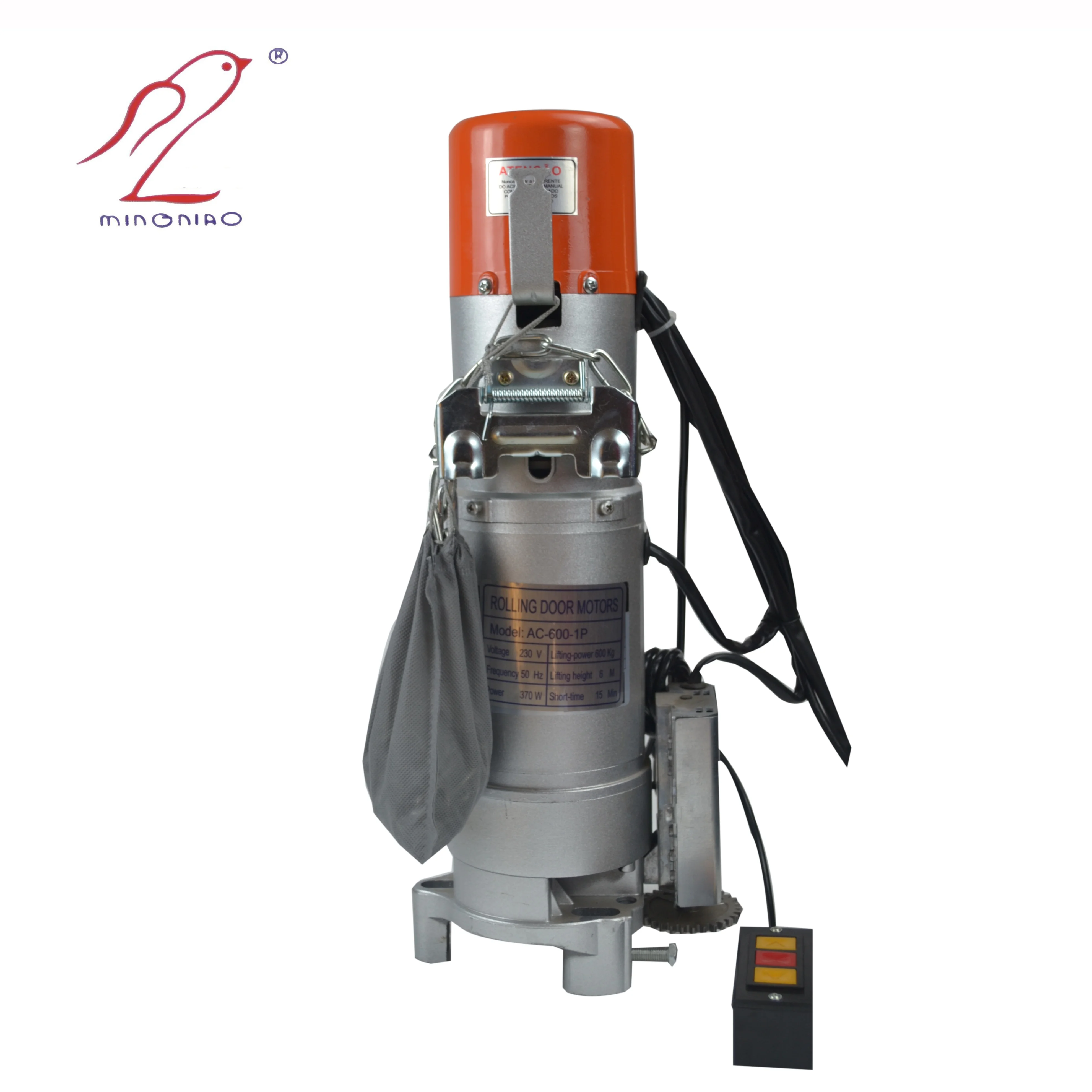 Professional manufacturer ac200kg-2000kg ac aluminum roller door motor