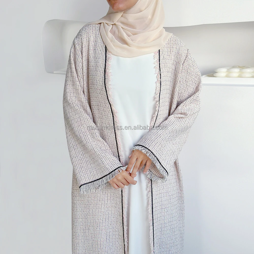 New design winter abaya styles wholesale dubai turkish kimono abaya coat