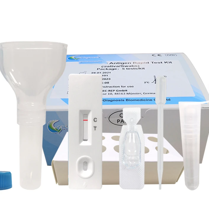 Хорошее качество, слюна, антиген, быстрый SARS тестовый комплект, быстрый тест антигена, комплект для самотестирования антигена