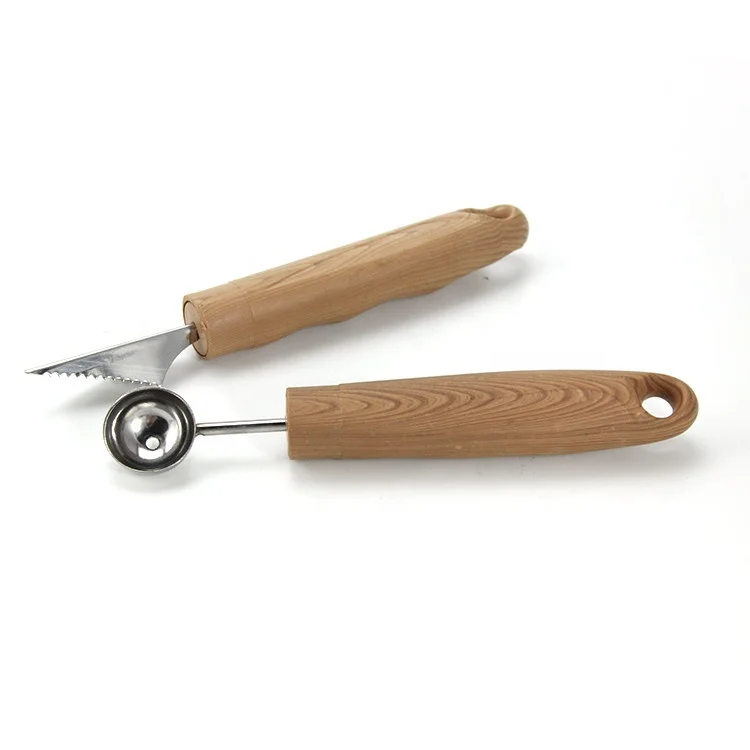 Fruit & Vegetable Tools Watermelon Cutter Spoon Scoop Melon Baller Fruit Carving Knife