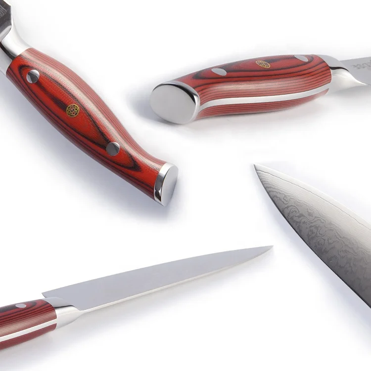 High Quality Germany 67 Layers VG10 Stainless Steel Damascus Chef Knife