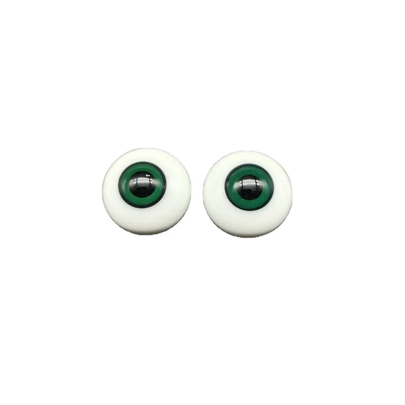 Круглые полукруглые стеклянные BJD реалистичные кукольные глаза