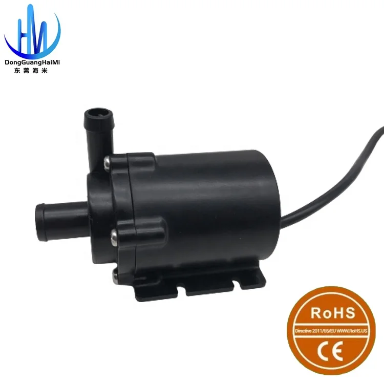 12v 24v Mini DC Water Pump Micro DC Brushless Electric Centrifugal Water Pump China Hai Mi Manufacturer Wholesale 2-25W 1-7M
