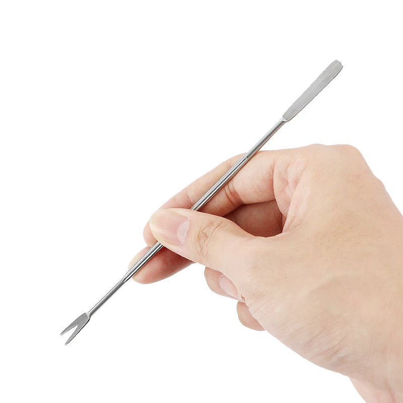 Wholesale stainless steel lobster crab fork with spoon seafood serving tool