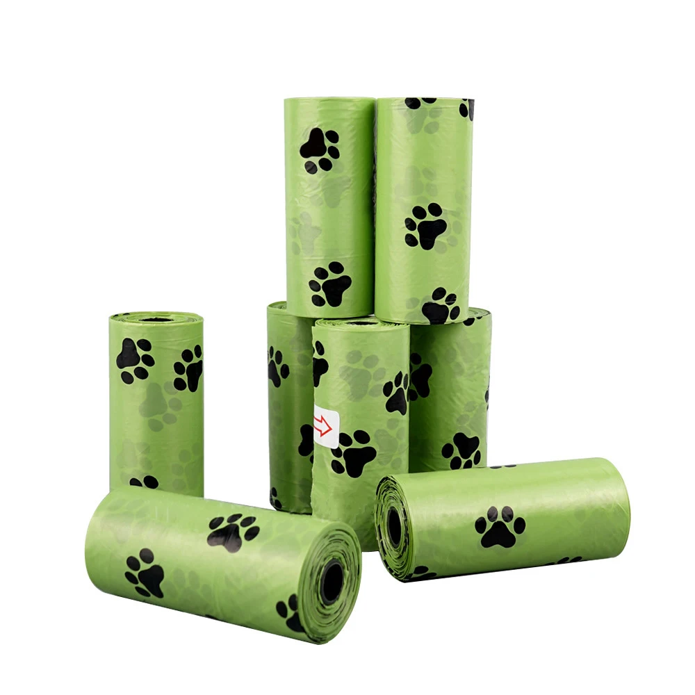 Wholesale high quality plastic customized 100% PLA eco friendly biodegradable pet waste dog poop bag