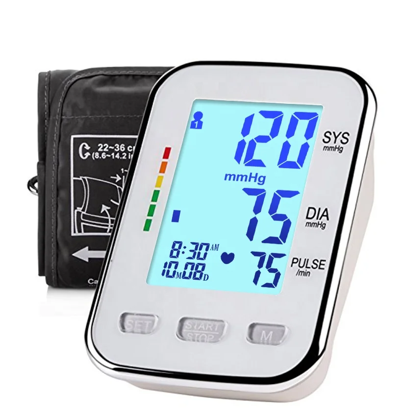 Factory Price Electronic Arm Ambulatory Free Blood Pressure Monitor
