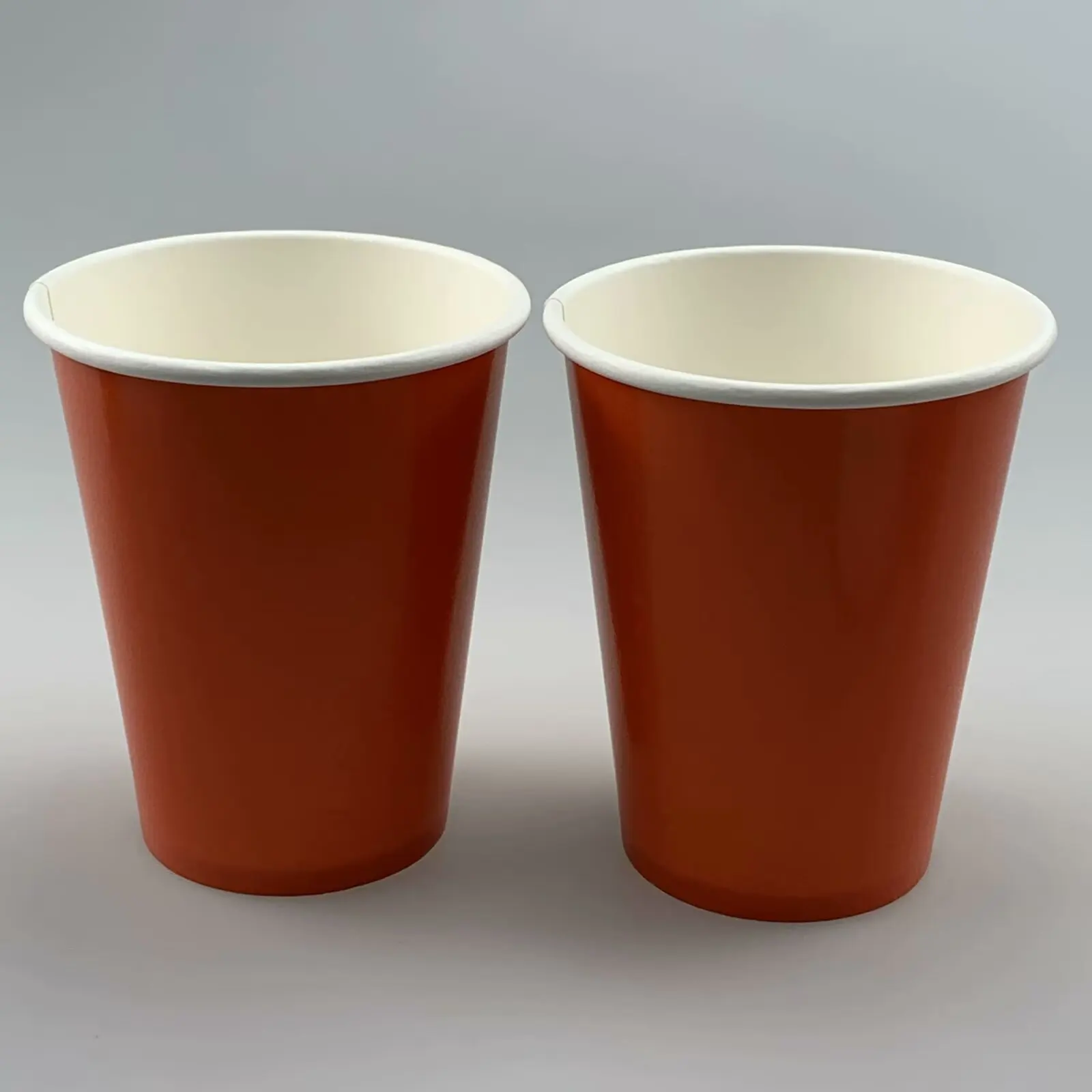 12oz Cold Drink Paper Cup Double Pe Coated Furit Paper Cup With Lid
