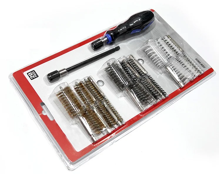 Tool brush set of  Wire   Pipe    Inner hole brush