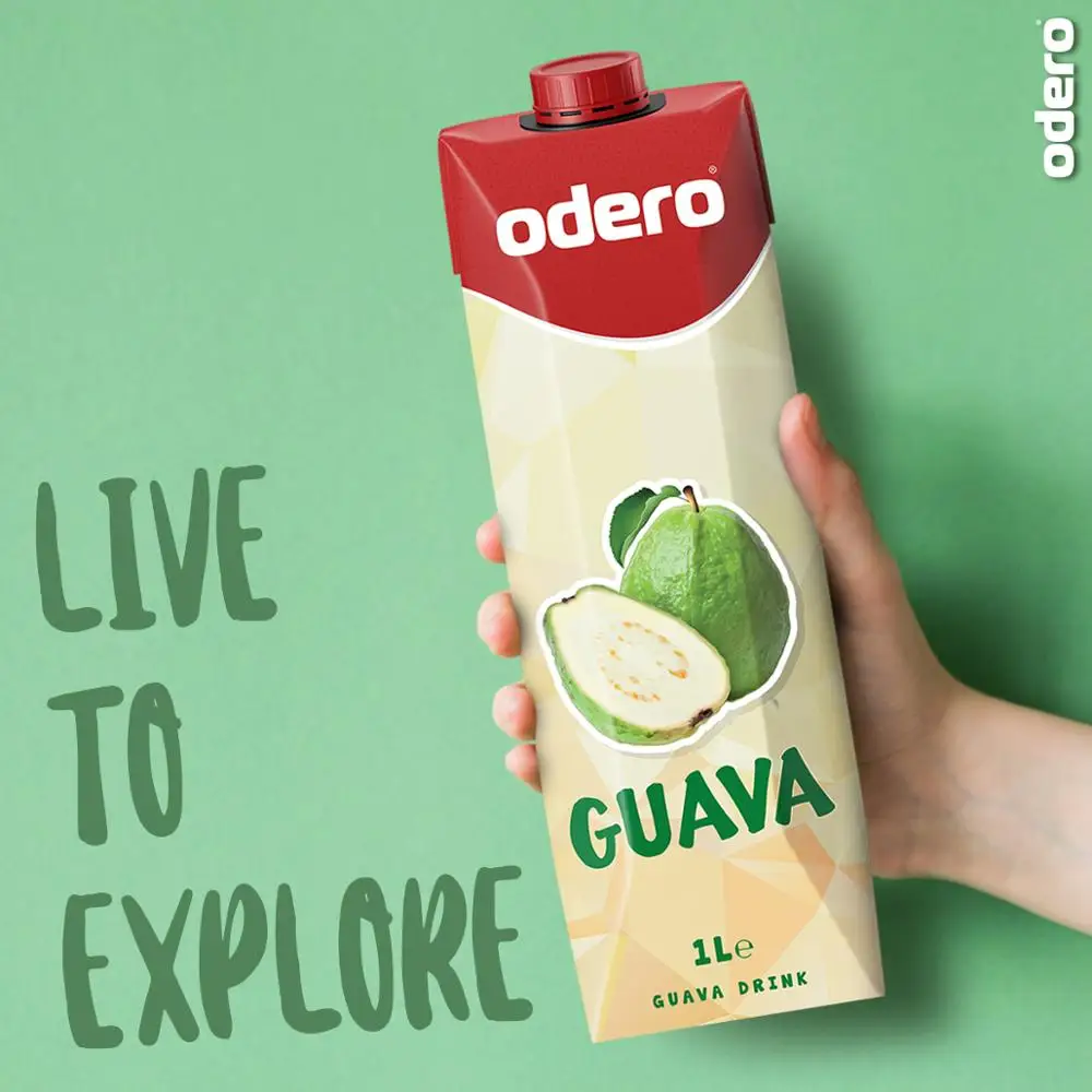 
High Quality Guava Fruit Drink Best Price in Carton Pack 1000 ml 