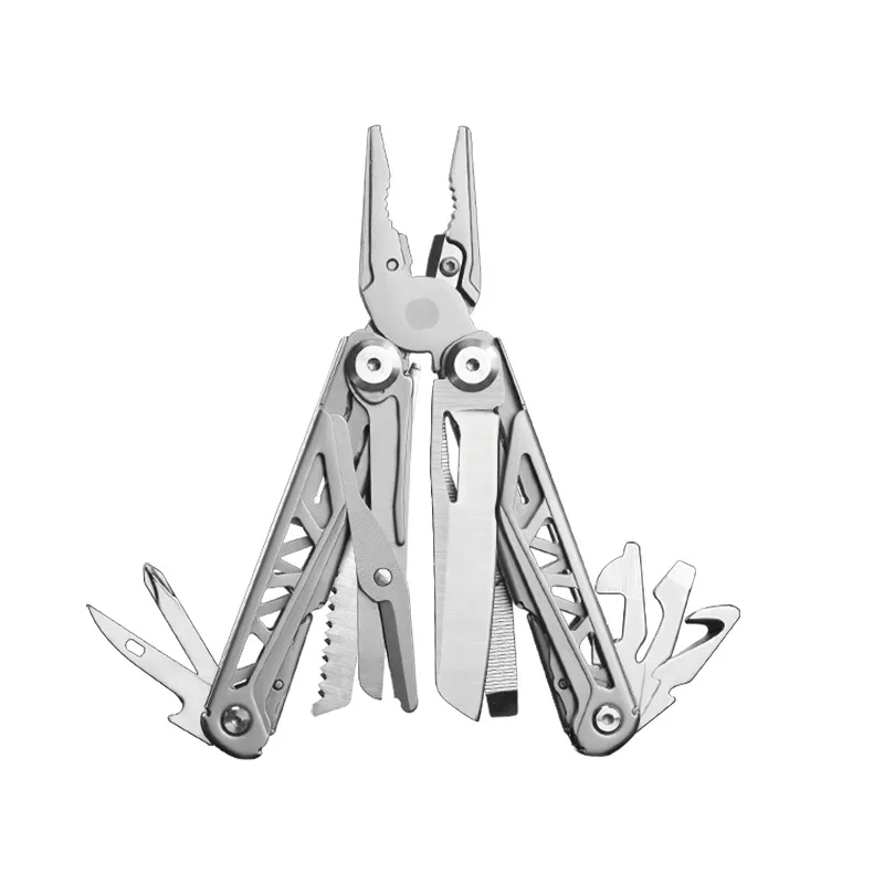 
Folding Multitools Stainless Steel Pocket Multifunction Pliers Multitool Folding Knives Plier Kit 