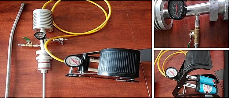 Liquid Nitrogen Container with Electric Pump for Liquid Nitrogen Transfer