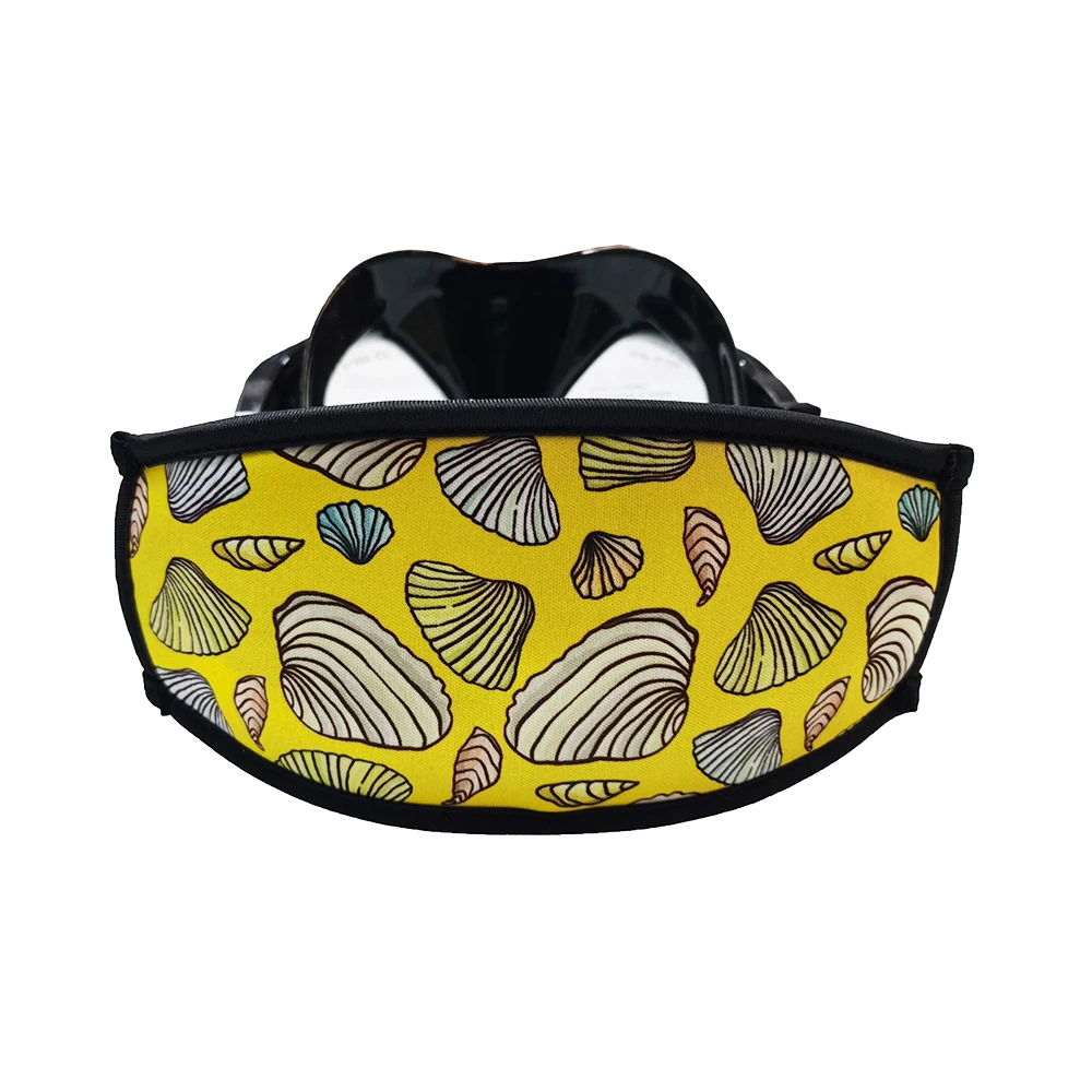 Long Hair Band Wrapper Customized Logo Printing Neoprene Diving Mask Strap Cover