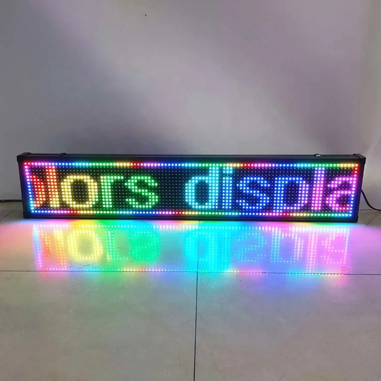 Factory direct LED display P10 full color door head screen LED modules