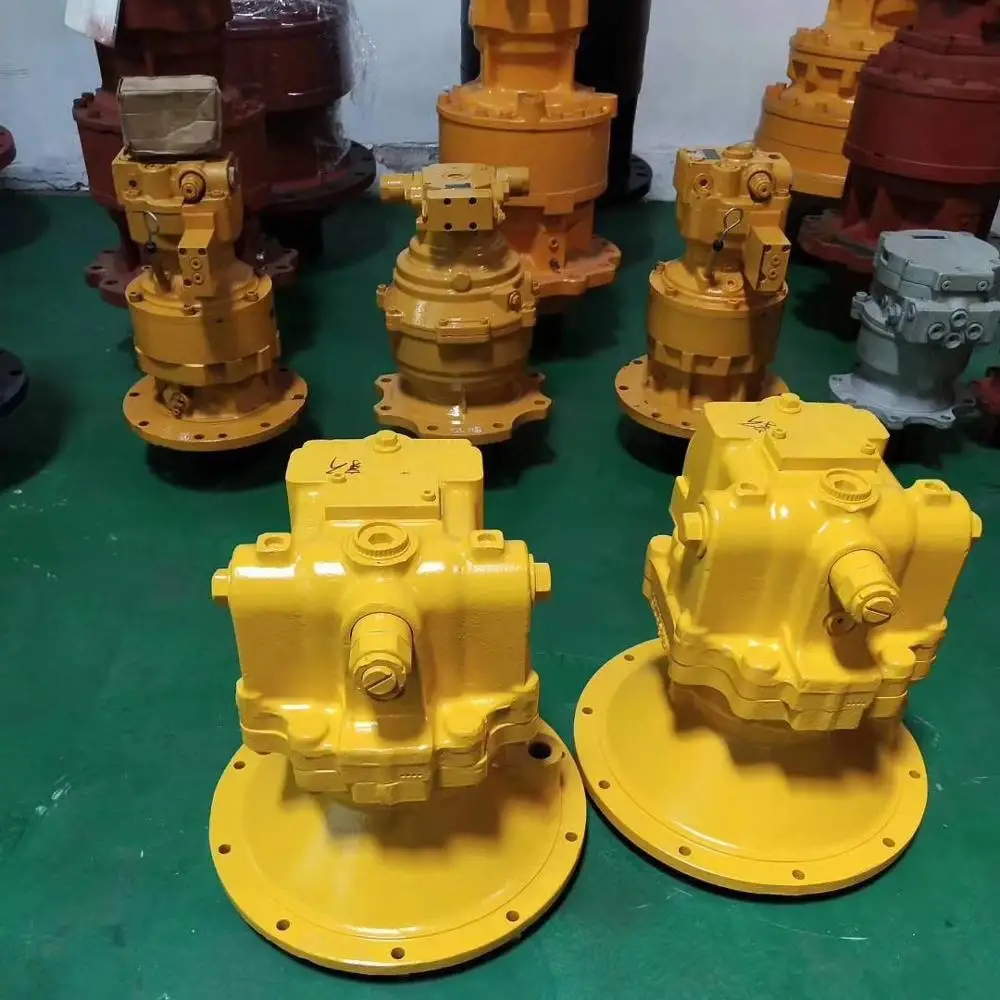 M2X63CHB swing motor,KAWASAKI KPM M2X63CHB-13A-25/265-60-2 hydraulic swing slew drive motor assy