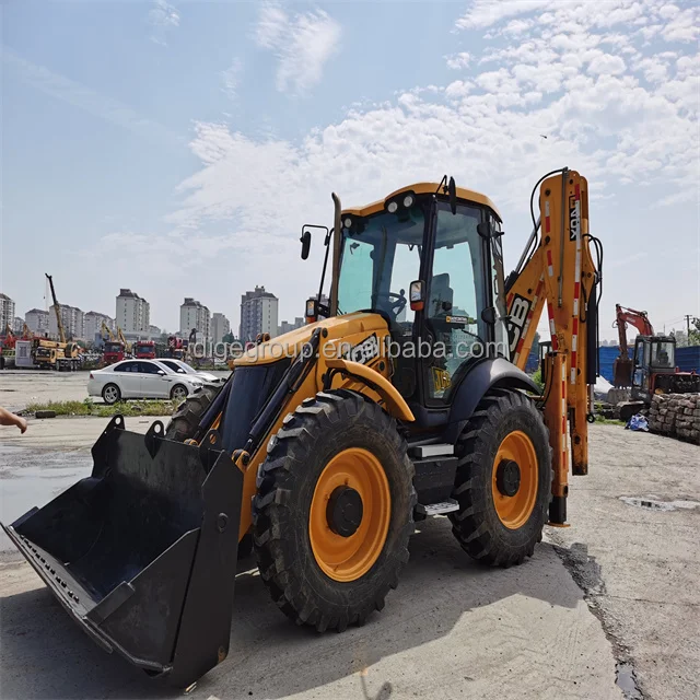Cheap Used Britain Backhoe Loader JCB4CX are well-stocked with short working hours
