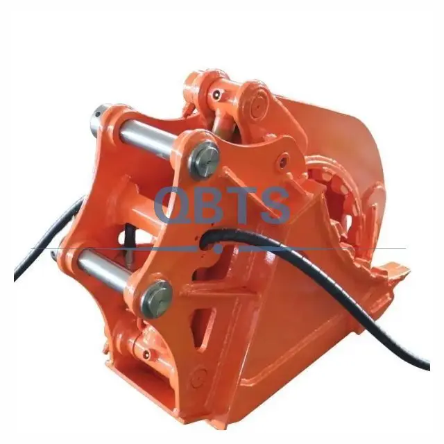 High Quality Crane Clamp Shell Bucket Kobelco SK210LC-8 Excavator Hydraulic Clamshell Bucket for Construction Works
