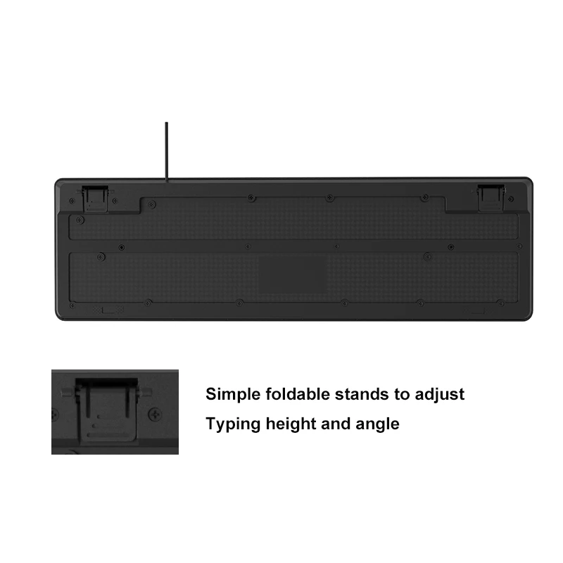 Wholesale Best Cheap Ergonomic Multi Language Layout USB Wired Office Keyboard For Computer Laptop