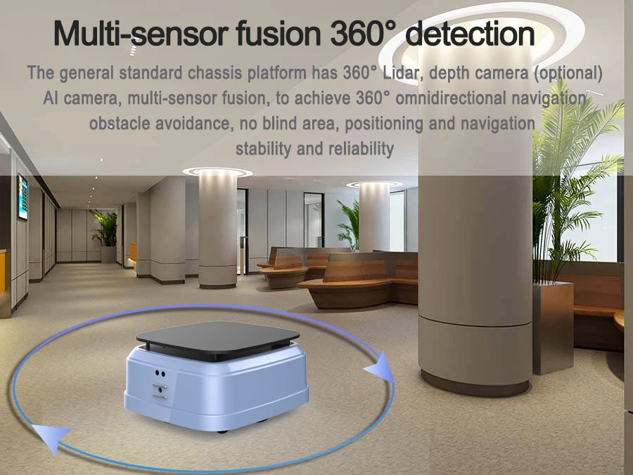 Intelligent   Cart Robot  Chassis Automatic Charging Open SDK Platform AGV Chassis