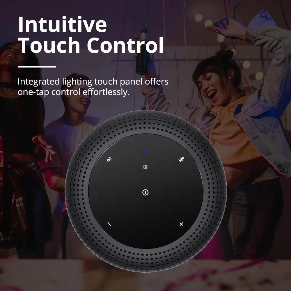 
Tronsmart T6 MAX, 60W Home Theater Speakers TWS BT Column with Voice Assistant, IPX5, NFC, 20H playing time 