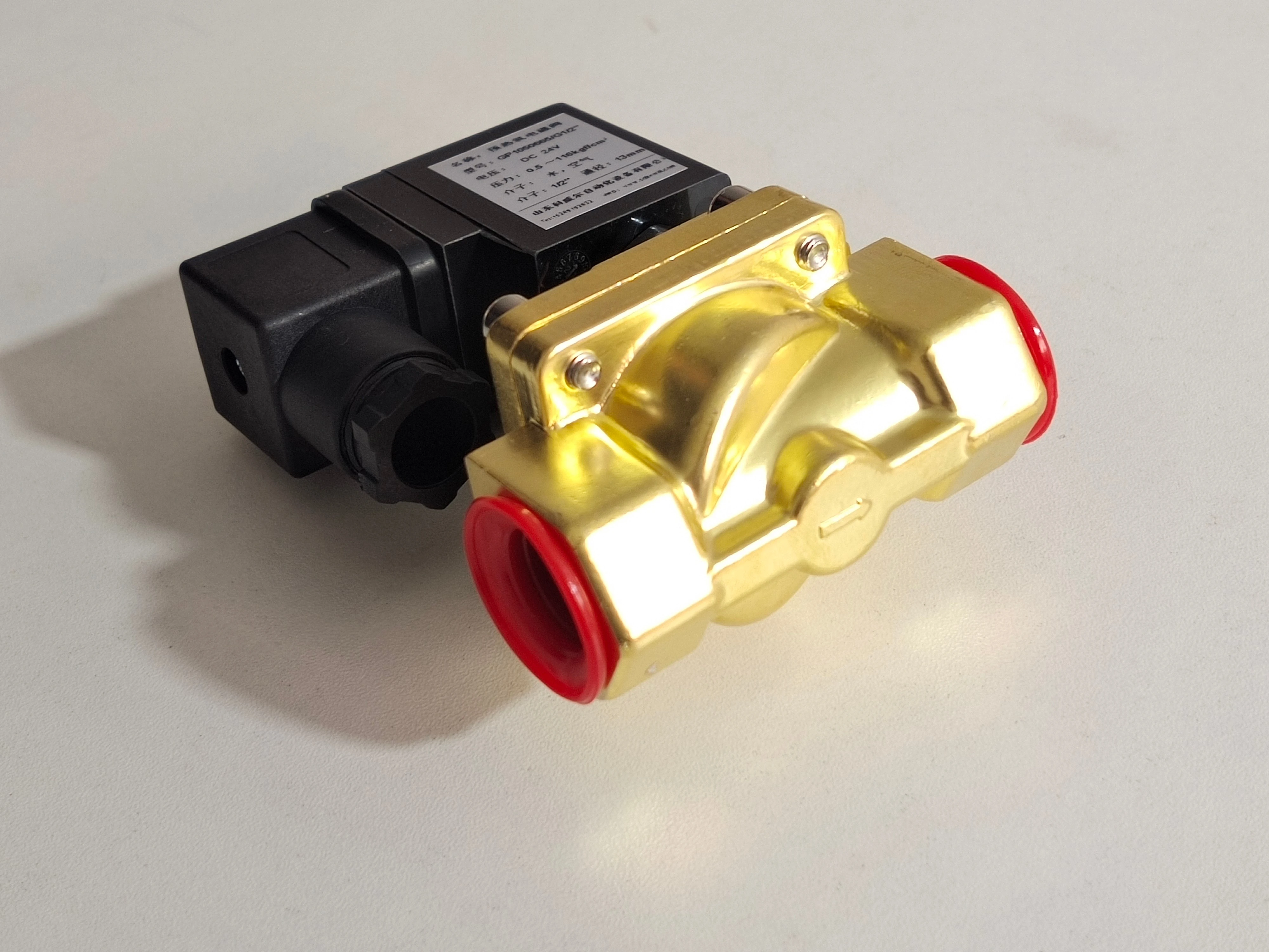 Preheating Oxygen Pressure Reducing Valve Water Air Oil Brass High Pressure Pilot Type Solenoid Valve
