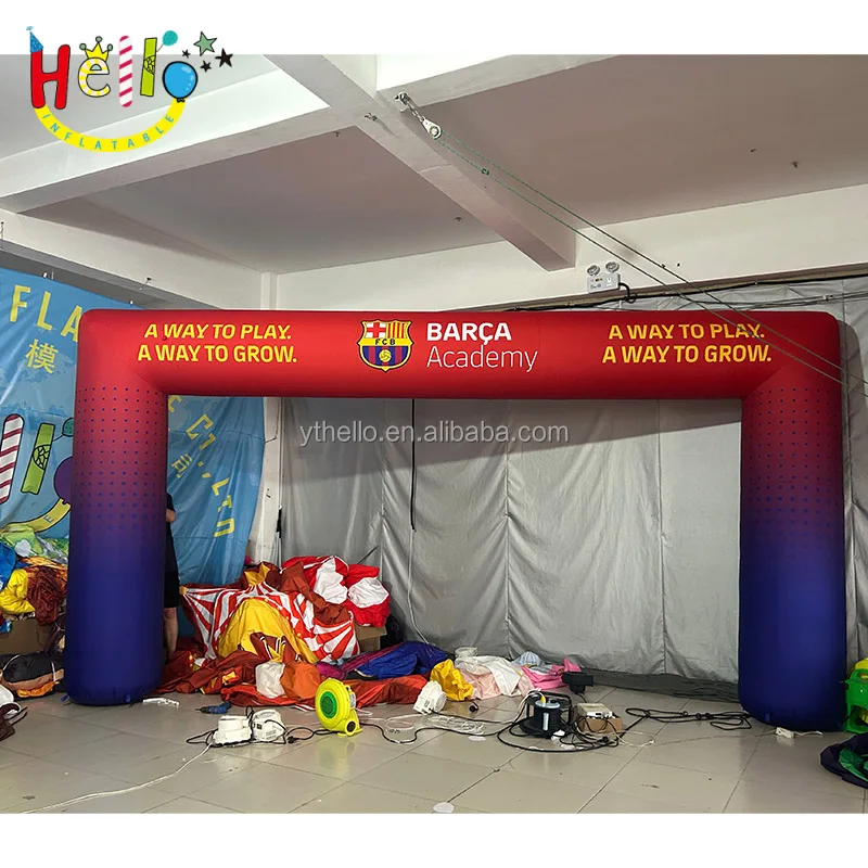 Factory Custom Sports Arch Outdoor Inflatable Finish Line Arch Air Blow Arch For Sale