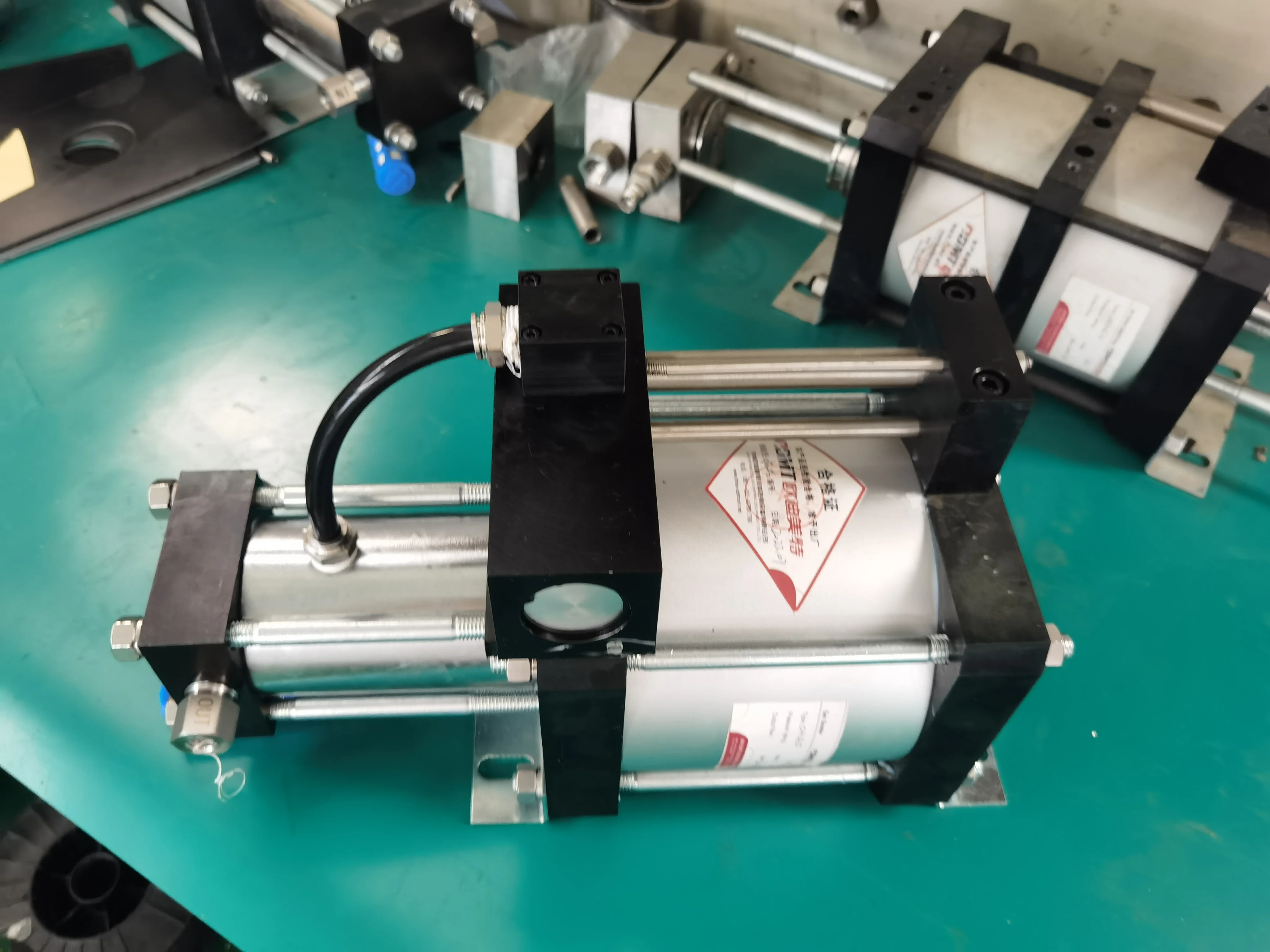 2024 Hot sales ODMT Automotive Industry Pneumatic Gas Booster Pump Oxygen Hydrogen Booster Pump