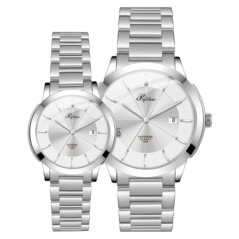 STAR RUDDER 5040ML Pafolina premium designer watches set,quartz watches men luxury,ladies gold color wrist watch 10atm