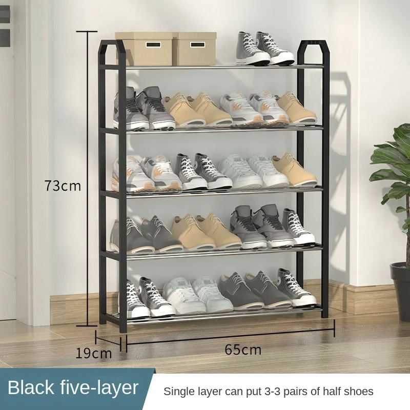 Household Shoes Cabinet Rack Shoe Rack for Living Room Multi-layer Assembly Shoe Dormitory Combination Economical Storage Rack