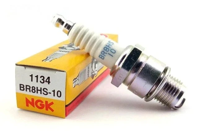 Оригинальная натуральная NGK Судовой двигатель свечи зажигания BR8HS-10 / BR8HSA для лодка подвесным двигателем-Suzuki Mercury Yamaha Джонсон Mercruiser