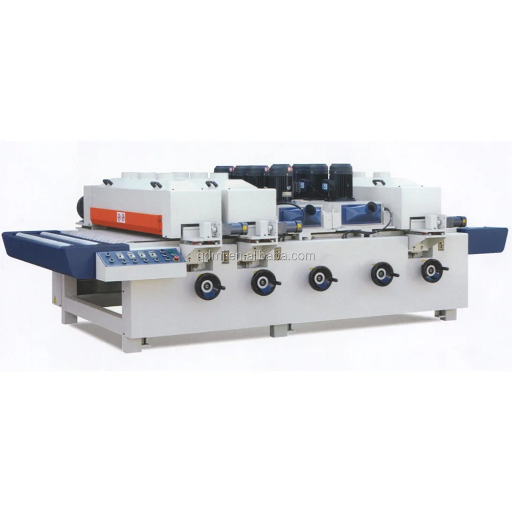 Woodworking WPC MDF Solid Wood grain embossing Wire Brush Sander machine