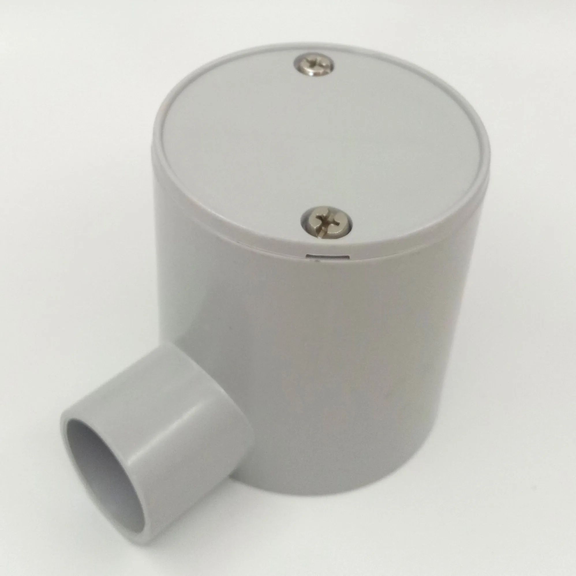 Electrical Conduit Fitting PVC Pipe Deep 4 Way Round J/BOX Junction Box  With 4 Way Entries