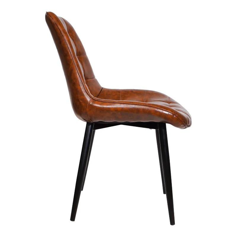 Cheapest hotel chairs PU Leather dining Chair with Metal Leg Restaurant Banquet Chair Living Room  restaurant  office cafe