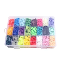 360 комплектов пластиковых кнопок T5 с защелками, набор инструментов и контейнеров-органайзеров, легкая замена кнопок, пресс-машина для кнопок