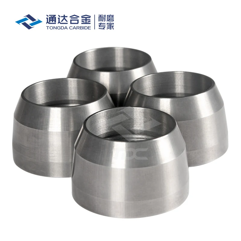 Cemented carbide for MWD/LWD nose cap 650/1200  left threaded with high corrosion tungsten carbide material down hole tools