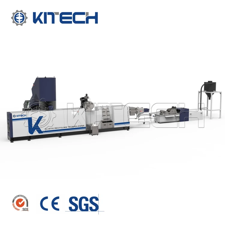 5G Germany Design Plastic Recycling Pelletizer Equipment with Laser Filter