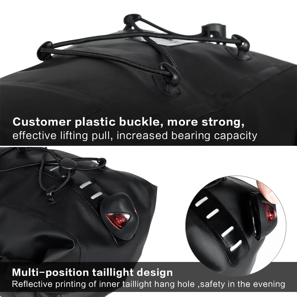 Rhinowalk 13L Waterproof MTB Bike bag bicycle saddle Cycling bag bike rear bag