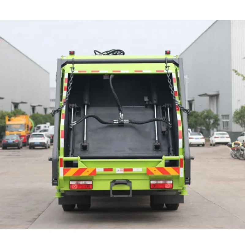 High efficiency Bin Cleaner Garbage Collection Truck