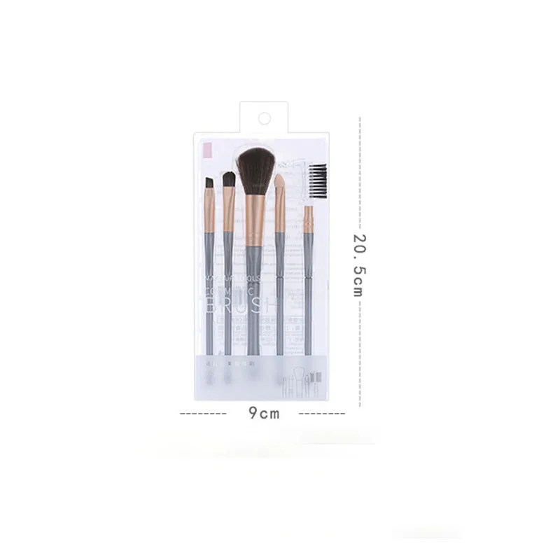 FENGRUN Professional Makeup Brush 5 pcs Nylon Wool Sponge Diamond Handle Beauty Brushes Super Soft Makeup Set