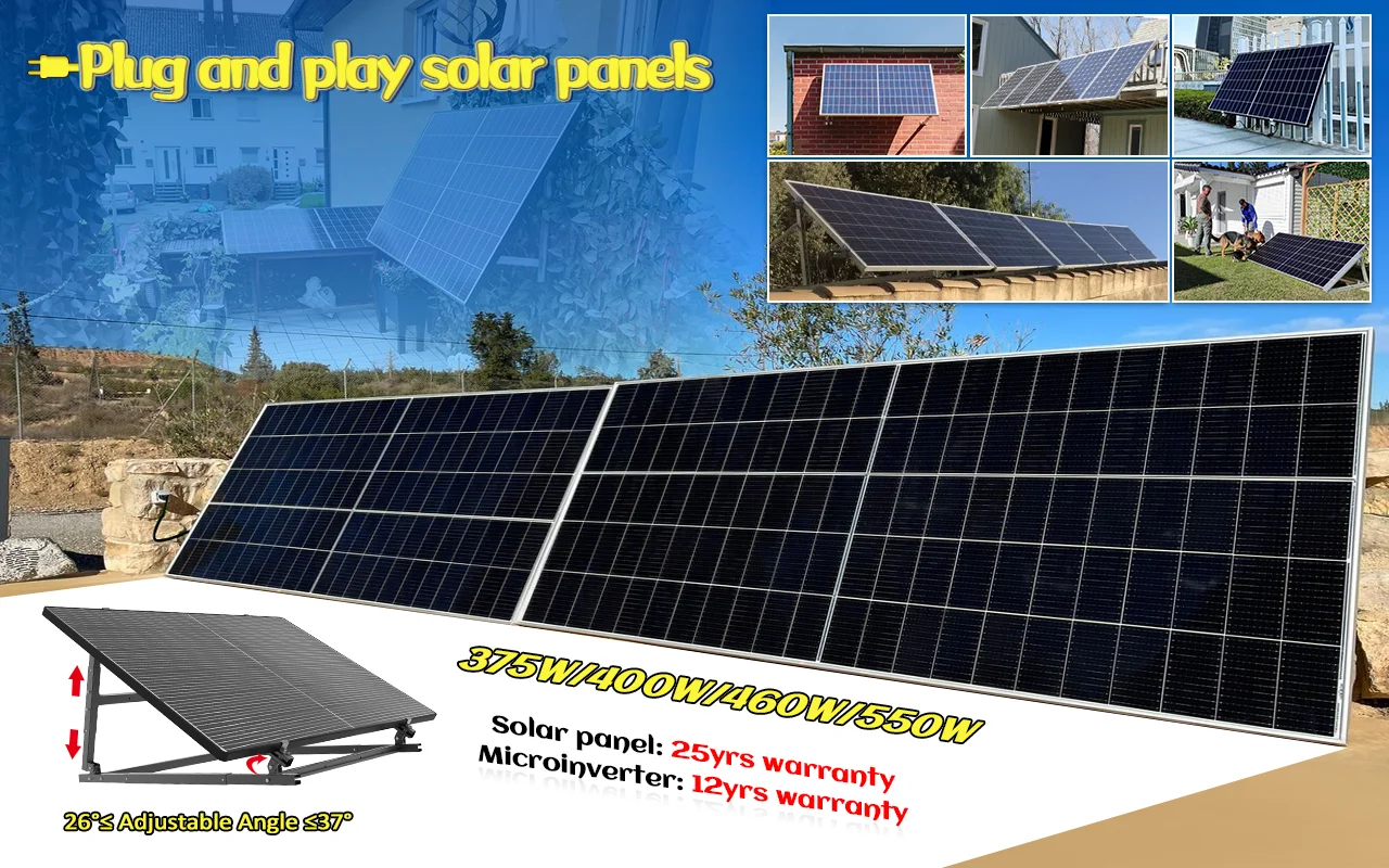 Buy Direct from the Manufacturer - HipowerESS Solar Panels for Home and Commercial Use