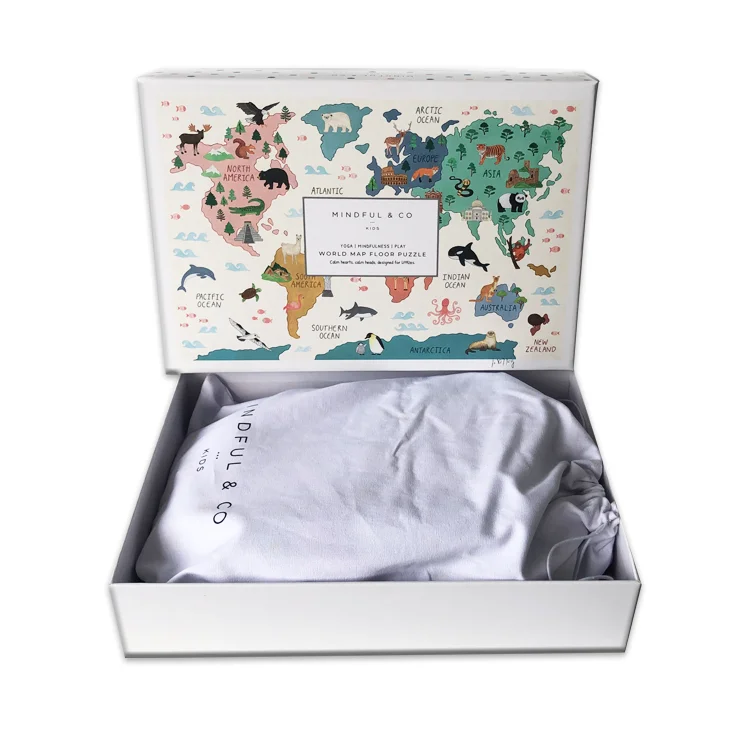 custom eco friendly 48 pieces funny puzzles for kids