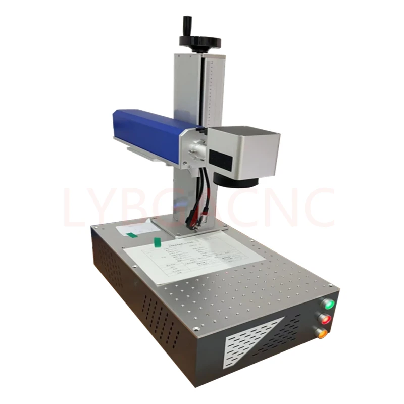 Raycus волоконный лазер nmetplate маркировочный гравировальный станок 20 Вт 30 50 гравер по металлу CO2-30W воздушного охлаждения CO2-40W с осью вращения